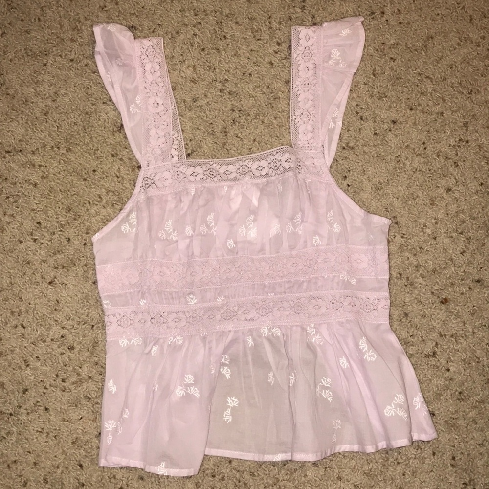 NWT Free People Peplum Tank Top